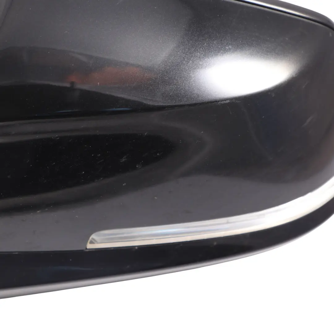  Wing Mirror BMW F30 F31 M Sport Heated Left N/S High Gloss Black Sapphire - 475 - SKU RHD-7345679-BS1 - Part number 7345679