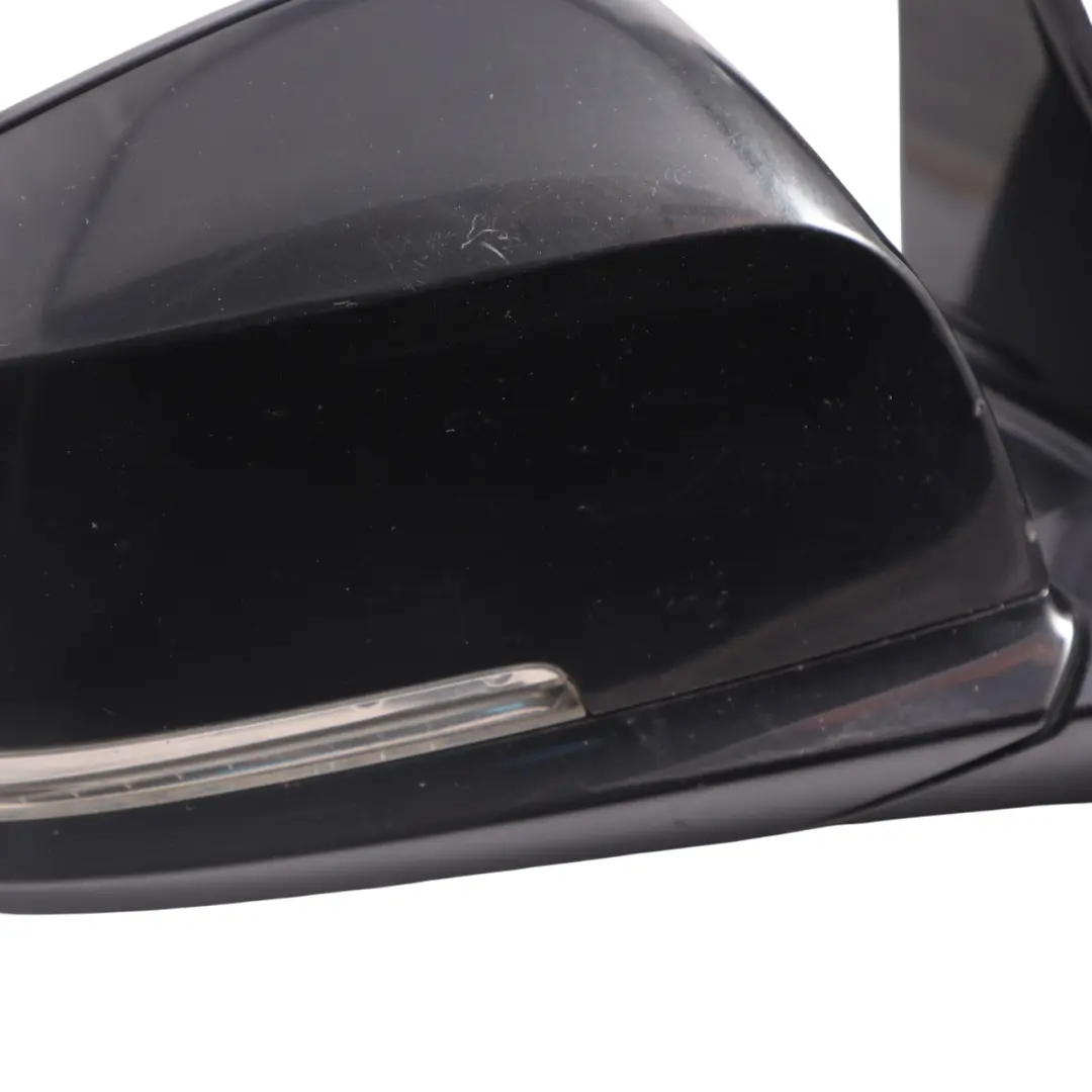 Wing Mirror Shadow Line Heated Auto Dip Right O/S Black Sapphire 475 to BMW F30 F31 with Part number 7345680 BMW F30 F31 Wing Mirror Shadow Line Heated Auto Dip Right O/S Black Sapphire 475 - SKU RHD-7345680-BS - Part number 7345680