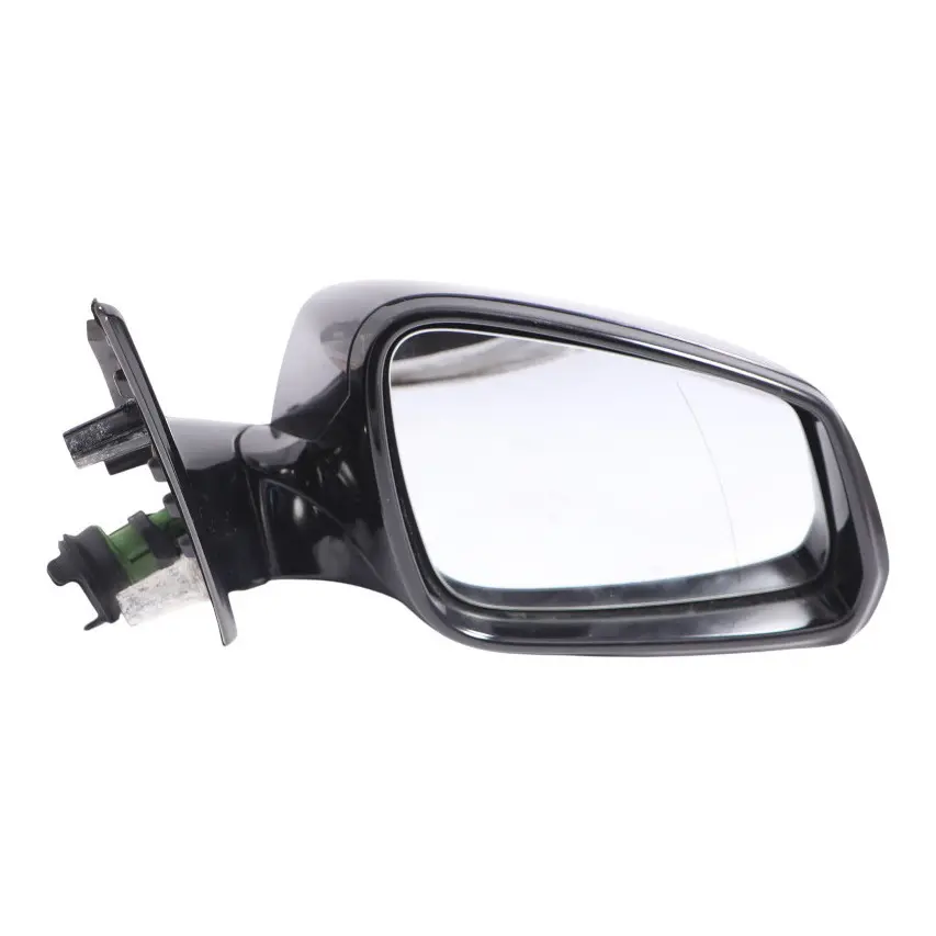 Door Wing Mirror BMW F10 F11 LCI Outside Heated Right O/S Carbonschwarz - 416