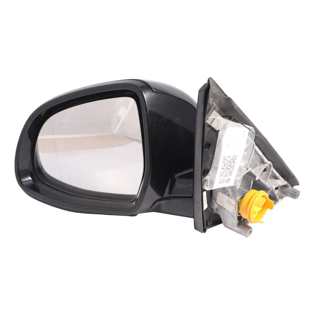 BMW X6 F16 Door Wing Mirror Glass Heated Outside Left N/S Black Sapphire - 475 - SKU RHD-7477903-BS - Part number 7477903