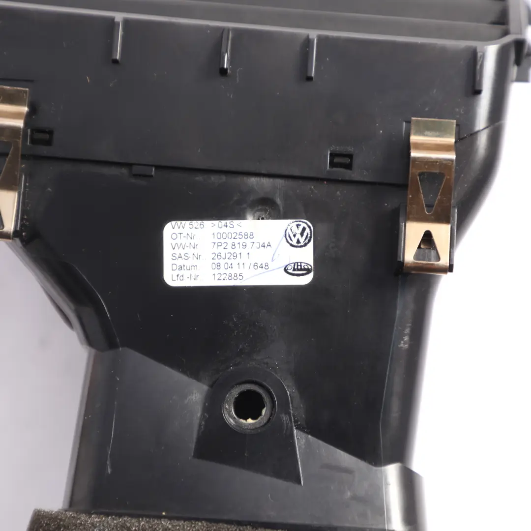 Volkswagen Touareg 7P Dashboard Air Vent Nozzle Trim Panel Right O/S A - SKU RHD-7P2819704A - Part number 7P2819704