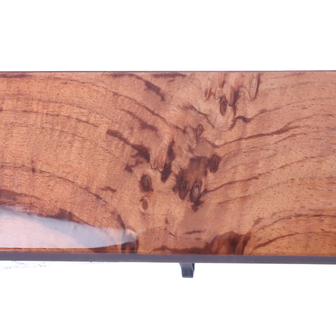 VW Volkswagen Touareg 7P Dashboard Panel Passenger Trim Strip Brown - SKU RHD-7P2858418B - Part number 7P2858418B