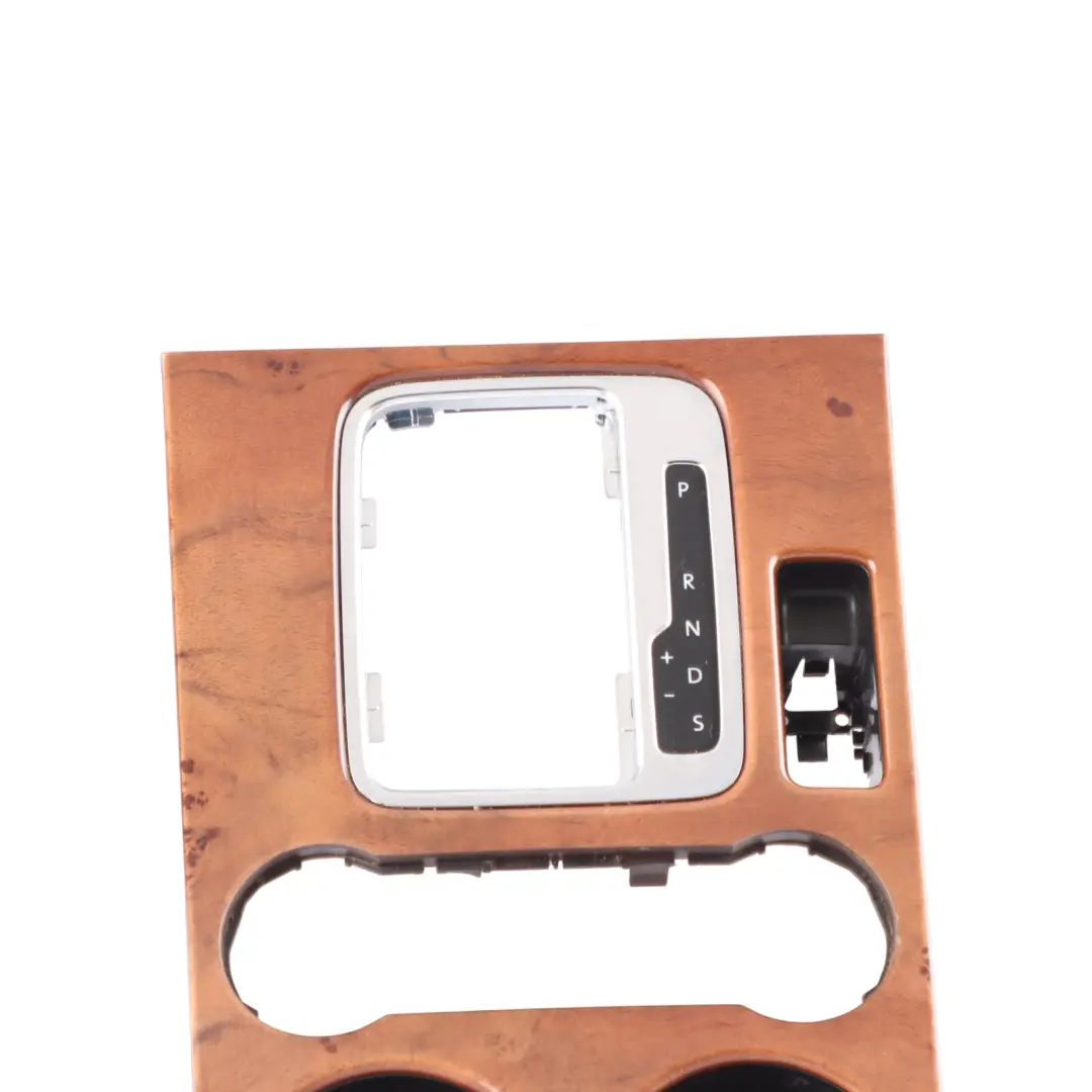 7P Gear Stick Trim Cover Cup Holder Nut Tree Brown to Volkswagen Touareg with Part number 7P2863216 Volkswagen Touareg 7P Gear Stick Trim Cover Cup Holder Nut Tree Brown - SKU RHD-7P2863216 - Part number 7P2863216