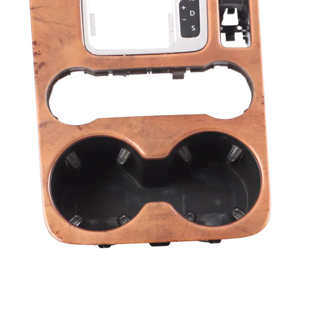 Volkswagen Touareg 7P Gear Stick Trim Cover Cup Holder Nut Tree Brown - SKU RHD-7P2863216 - Part number 7P2863216