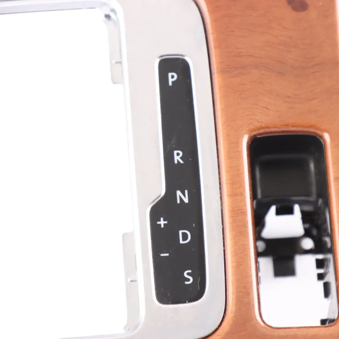 Volkswagen Touareg 7P Gear Stick Trim Cover Cup Holder Nut Tree Brown - SKU RHD-7P2863216 - Part number 7P2863216