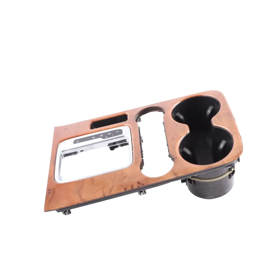 7P Gear Stick Trim Cover Cup Holder Nut Tree Brown to Volkswagen Touareg with Part number 7P2863216 Volkswagen Touareg 7P Gear Stick Trim Cover Cup Holder Nut Tree Brown - SKU RHD-7P2863216 - Part number 7P2863216