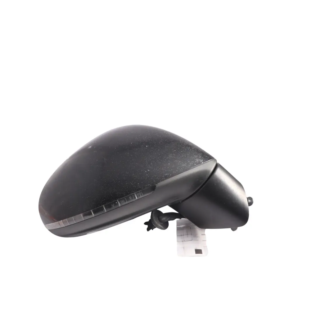 VW Volkswagen Touareg 7P Wing Mirror Door Right O/S Deep Black - C9X - SKU RHD-7P6857508A-DBL - Part number 7P6857508A