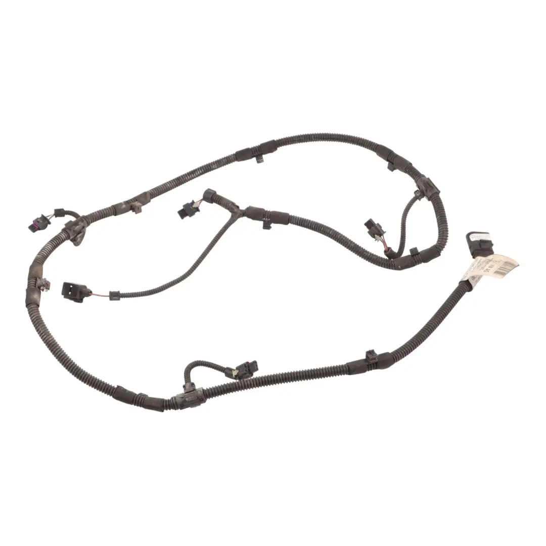 Volkswagen VW Touareg 7P Parking Sensor Wiring Rear Bumper Loom Cable - SKU RHD-7P6971104D - Part number 7P6971104D