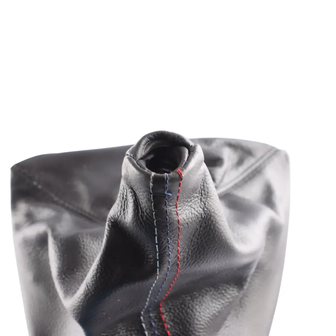BMW E90 E91 E92 E93 Gear Shift Lever Knob Leather Gaiter Cover - SKU RHD-8037309-5 - Part number 8037309