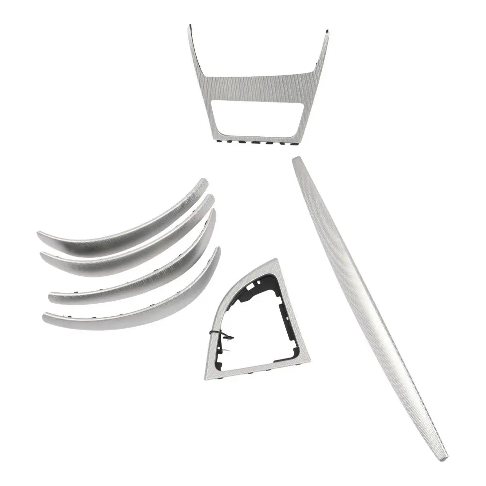 BMW 1 Series 7 E87 Ashtray Interior Trim Set Dash Dashboard Glacier Silver