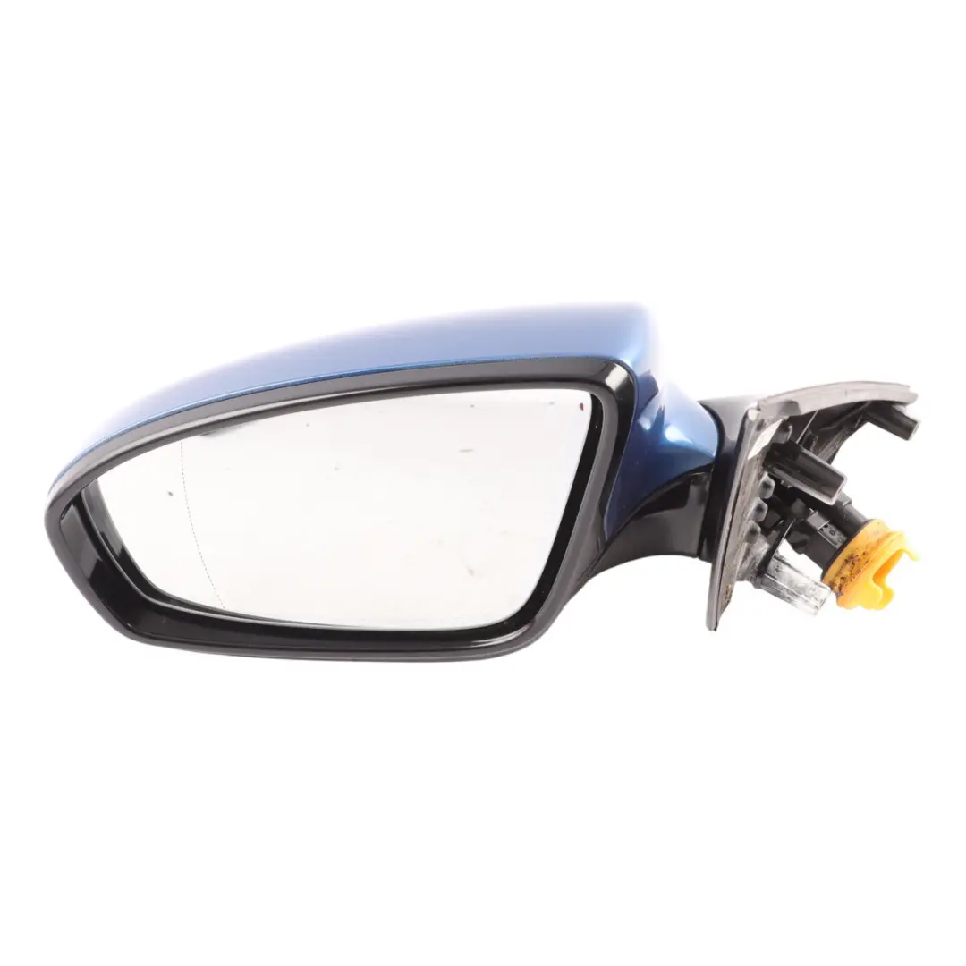 BMW F10 M5 Wing Mirror High Gloss Dip Power Fold Left N/S Monte Carlo Blue - B05 - SKU RHD-8049333-MCB - Part number 8049333