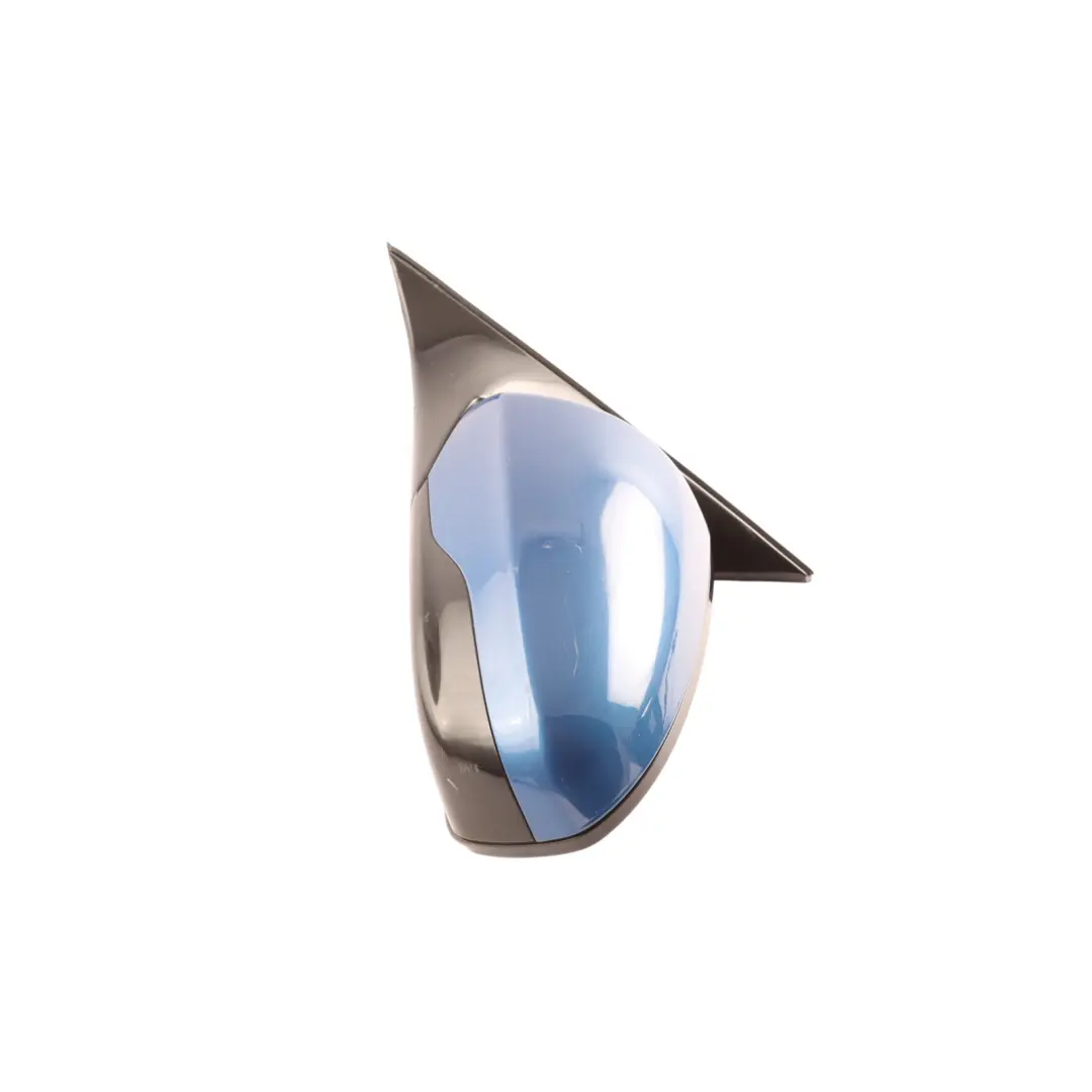BMW F10 M5 Wing Mirror High Gloss Dip Power Fold Left N/S Monte Carlo Blue - B05 - SKU RHD-8049333-MCB - Part number 8049333