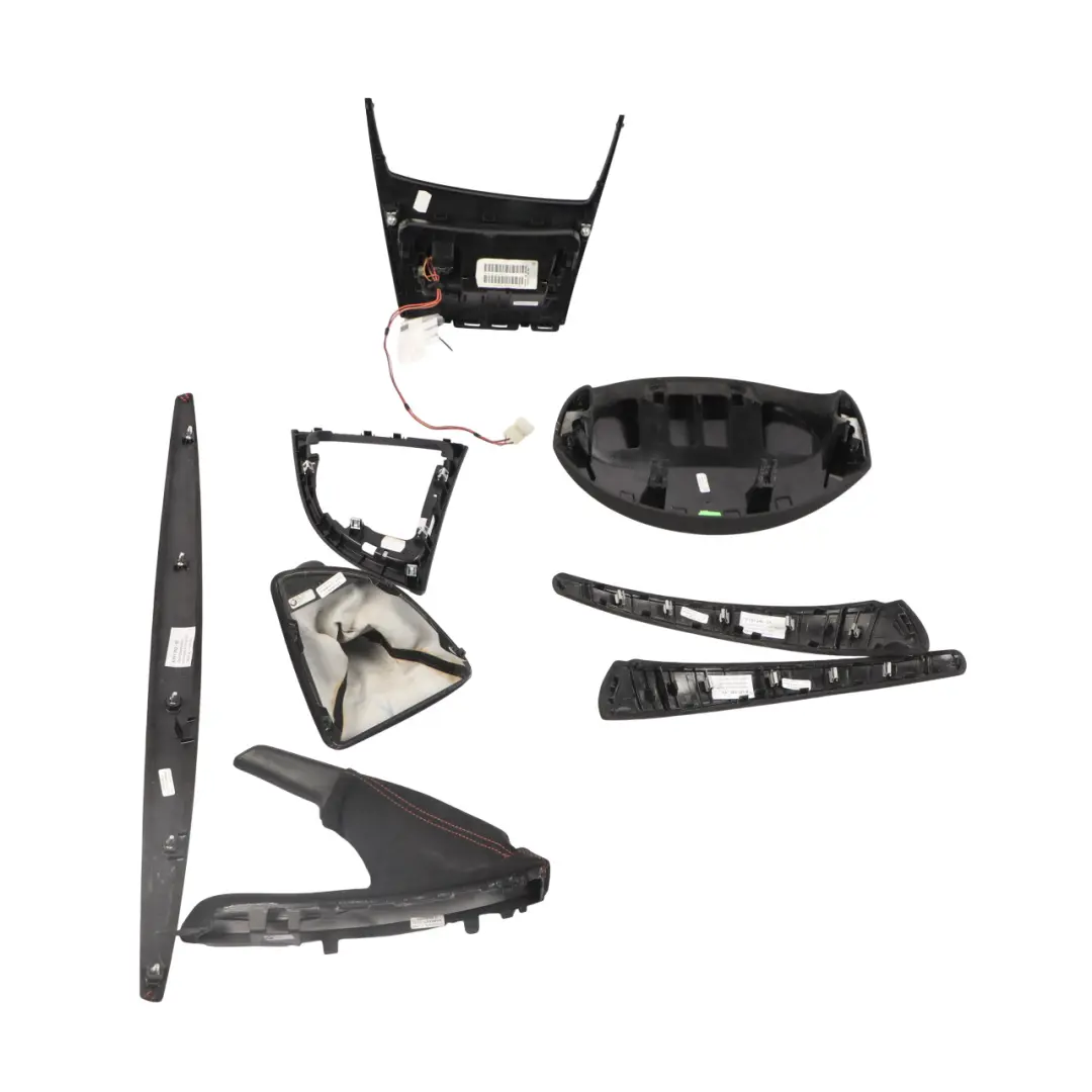 Coupé Dashboard Centre Console Interior Trim Set Alcantara Black Matt to BMW E82 M with Part number 8051252 BMW E82 M Coupé Dashboard Centre Console Interior Trim Set Alcantara Black Matt - SKU RHD-8051252 - Part number 8051252