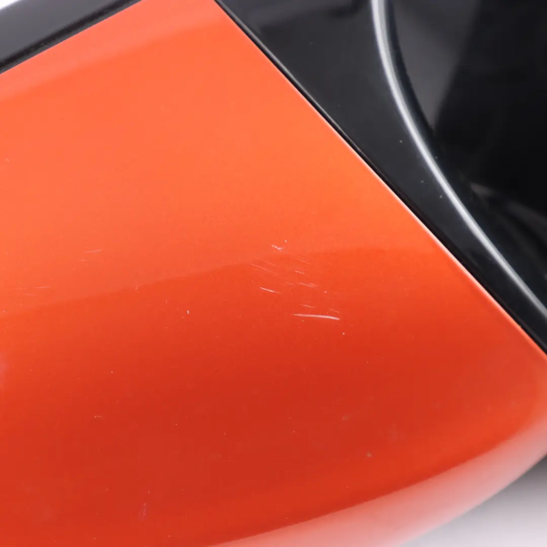 BMW E82 M Coupe Wing Mirror Auto Dip Heated Right O/S Valencia Orange - B44 - SKU RHD-8051926-ORG - Part number 8051926