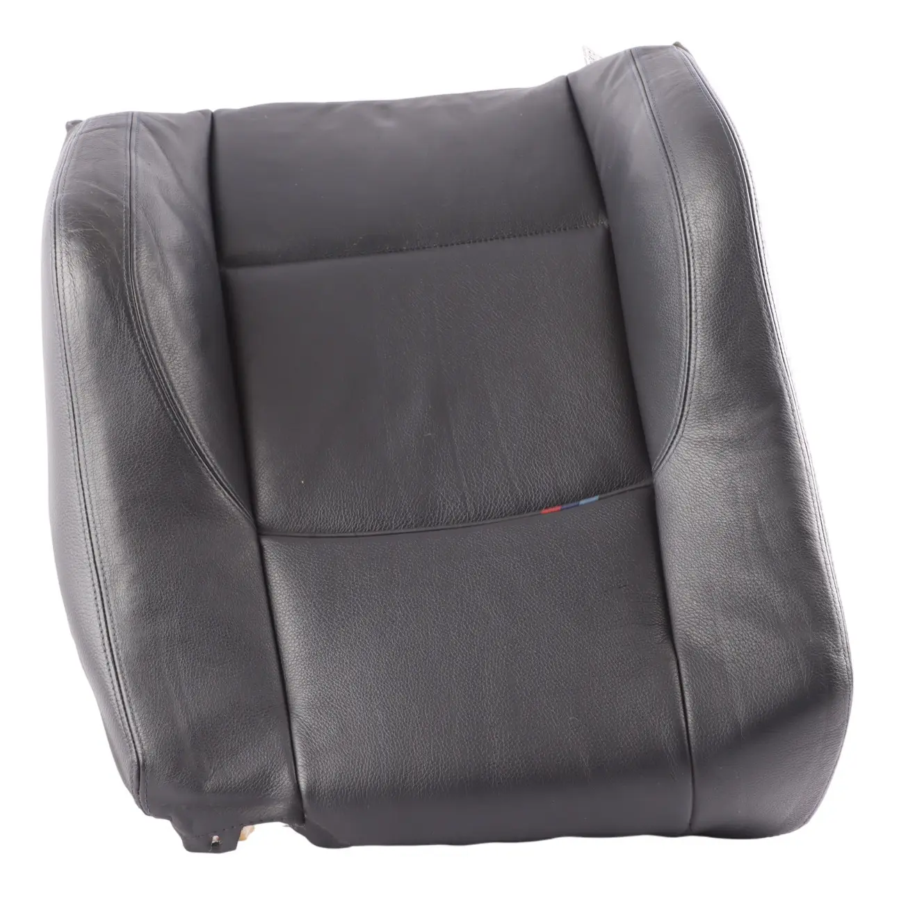 BMW E93 LCI M Sport Front Seat Backrest Cover Leather Dakota Black Left N/S 