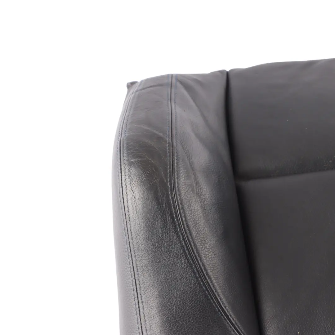 BMW E93 LCI M Sport Front Seat Backrest Cover Leather Dakota Black Left N/S - SKU 8053925 - Part number 8053925