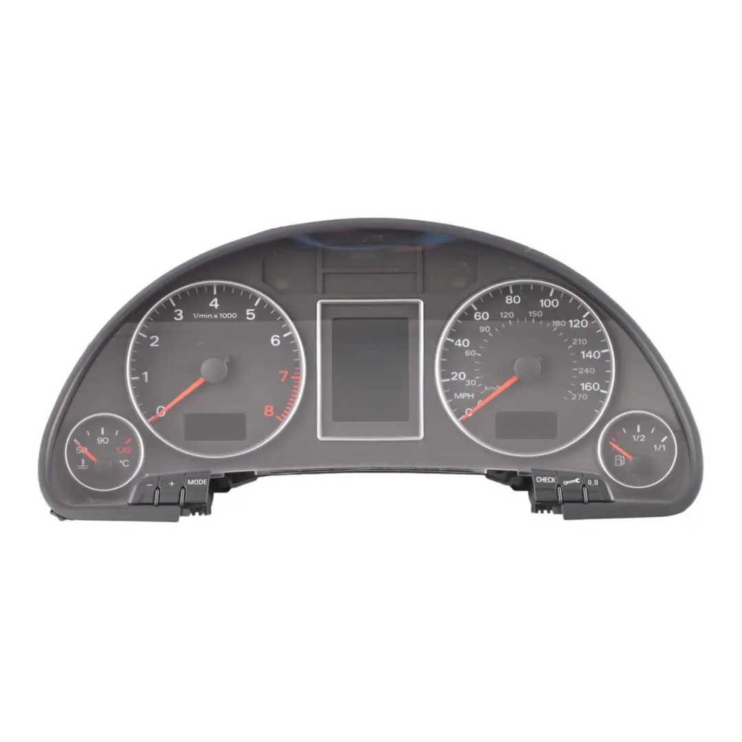 Audi A4 B7 Instrument Cluster Speedometer Petrol Manual 2.0 FSI - SKU RHD-8E0920951F - Part number 8E0920951F