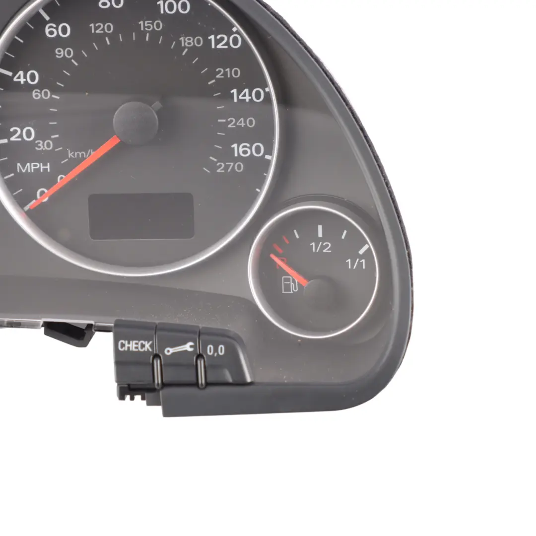 Instrument Cluster Speedometer Petrol Manual 2.0 FSI to Audi A4 B7 with Part number 8E0920951F Audi A4 B7 Instrument Cluster Speedometer Petrol Manual 2.0 FSI - SKU RHD-8E0920951F - Part number 8E0920951F