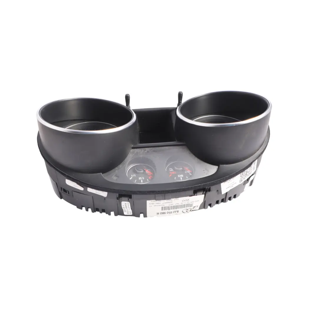Instrument Cluster Speedo Meter Clocks Manual to Audi TT 8J Petrol with Part number 8J0920980H Audi TT 8J Petrol Instrument Cluster Speedo Meter Clocks Manual - SKU RHD-8J0920980H - Part number 8J0920980H