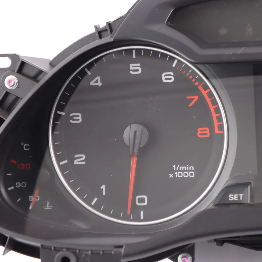 Audi A4 B8 Petrol Instrument Cluster Speedometer Clocks Automatic - SKU RHD-8K0920981B - Part number 8K0920981B