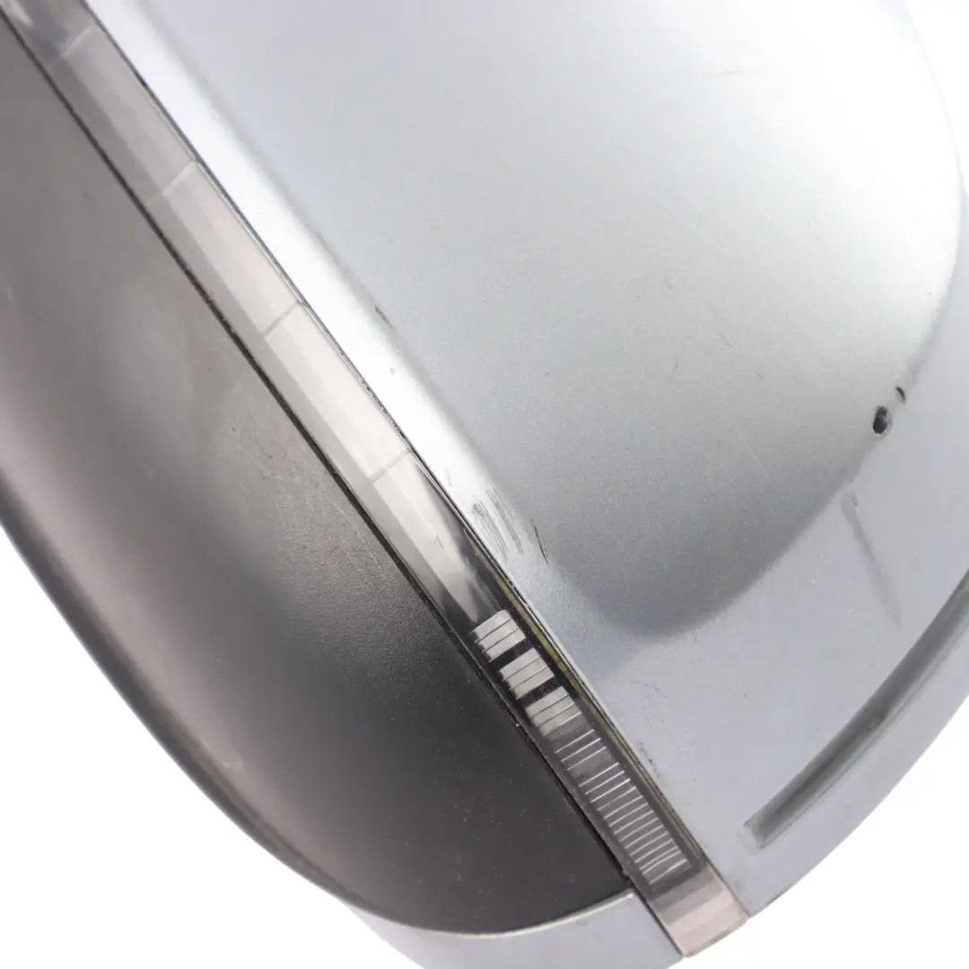 Audi A4 B8 Door Wing Mirror Electric Left N/S Monza Silver - X7V - SKU RHD-8K2857409AF-MSIL - Part number 8K2857409AF