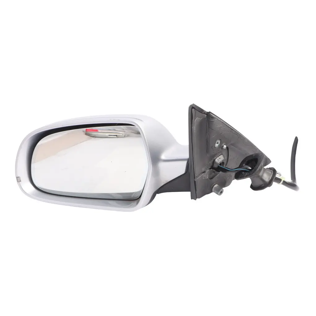 Audi A4 B8 Wing Mirror Electric Adjustment Left N/S Foil Silver Metallic - Z7G