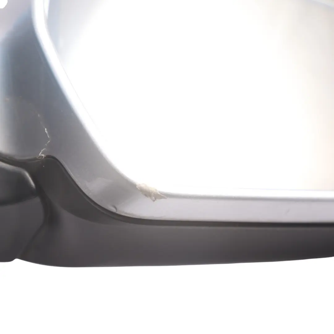 Audi A4 B8 Wing Mirror Electric Adjustment Right O/S Foil Silver Metallic - Z7G - SKU RHD-8K2857410AH-FSI - Part number 8K2857410AH