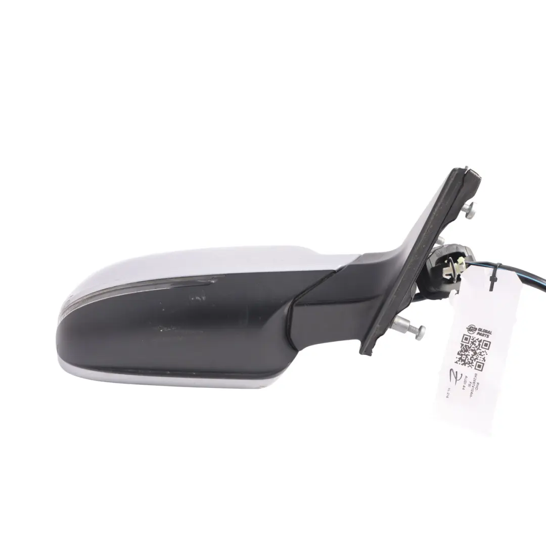 Wing Mirror Electric Adjustment Right O/S Foil Silver Metallic - Z7G to Audi A4 B8 with Part number 8K2857410AH Audi A4 B8 Wing Mirror Electric Adjustment Right O/S Foil Silver Metallic - Z7G - SKU RHD-8K2857410AH-FSI - Part number 8K2857410AH