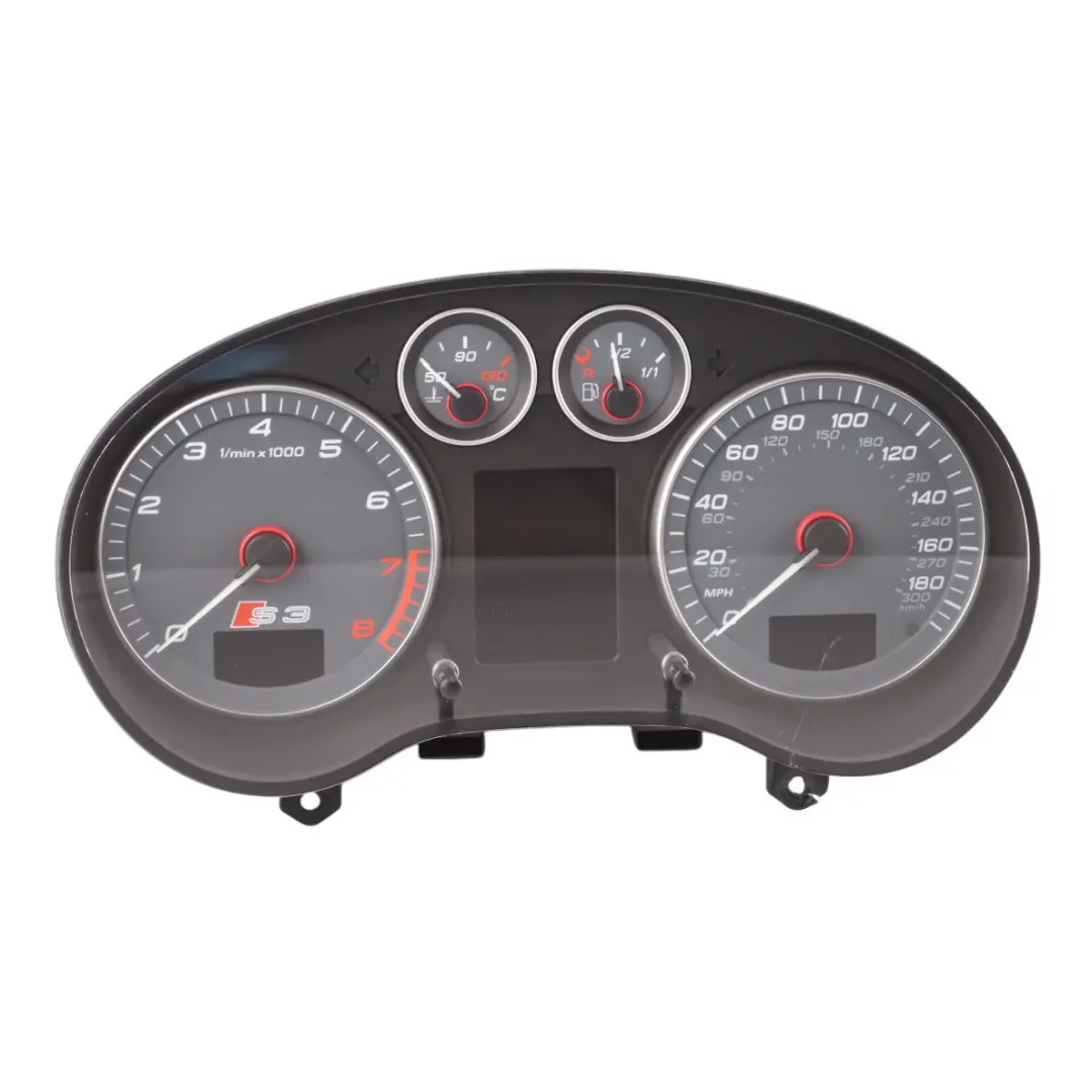 Audi S3 8P Petrol Instrument Cluster Speedo Clocks Meter Manual - SKU RHD-8P0920982L - Part number 8P0920982L