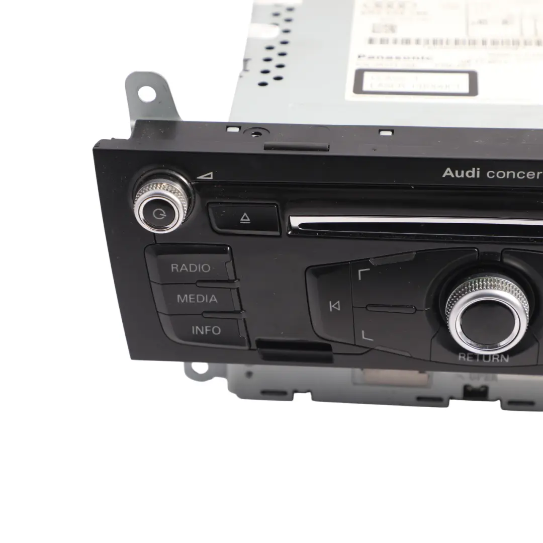 Multimedia Radio CD Player Unit to Audi A4 B8 A5 8T with Part number 8R2035186 Audi A4 B8 A5 8T Multimedia Radio CD Player Unit - SKU RHD-8R2035186 - Part number 8R2035186
