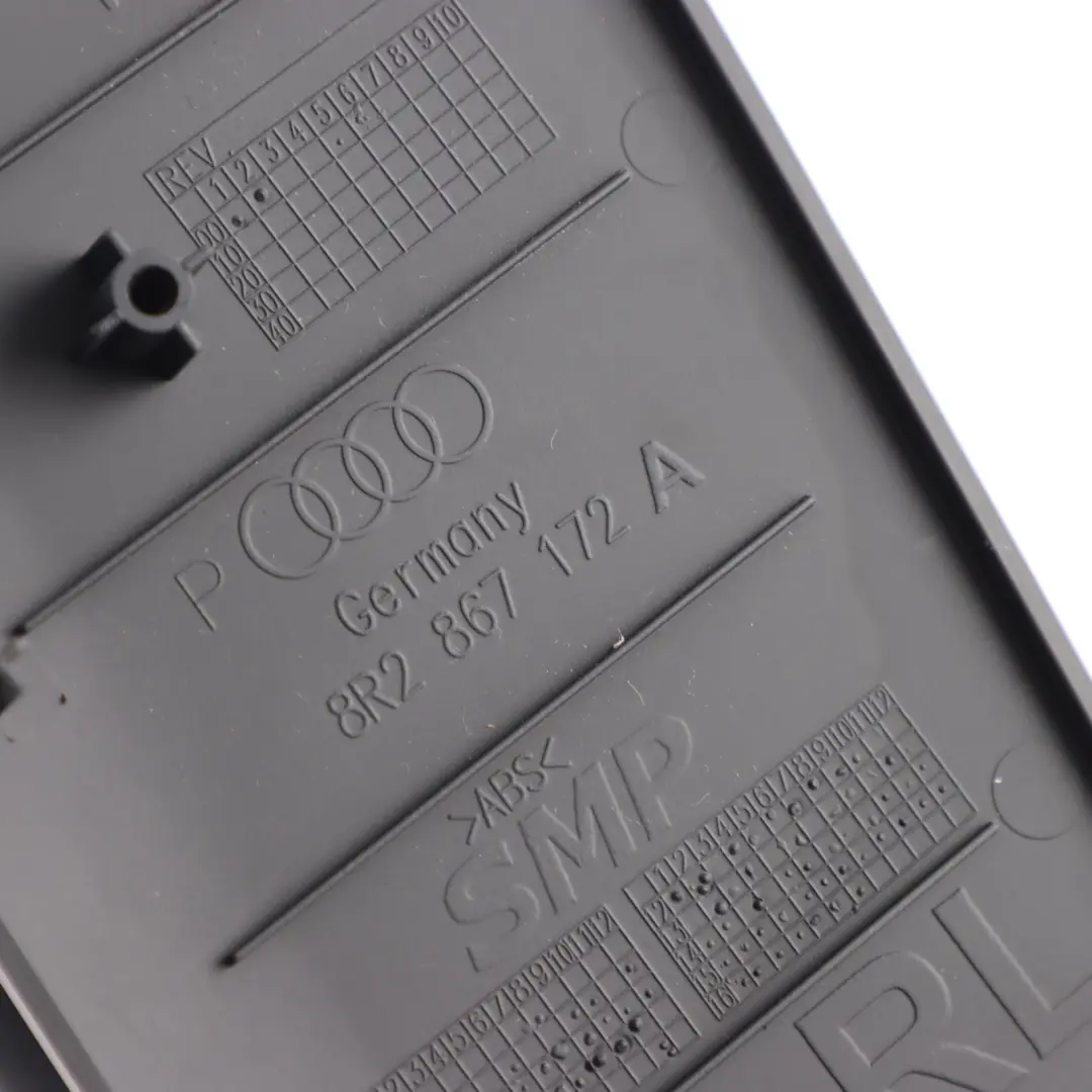 Front Door Handle Shell Cover Trim Right O/S to Audi Q5 8R with Part number 8R2867172A Audi Q5 8R Front Door Handle Shell Cover Trim Right O/S - SKU RHD-8R2867172A - Part number 8R2867172A