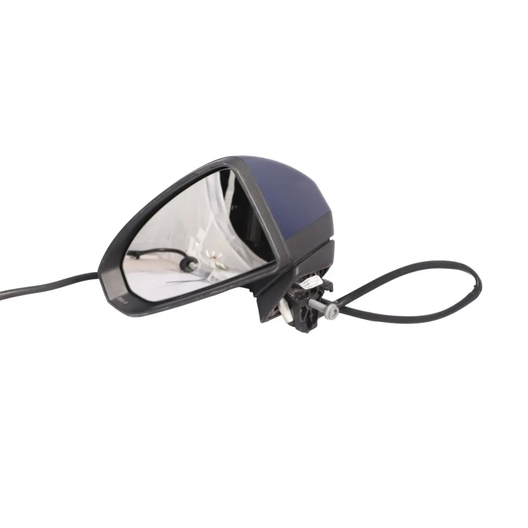 Audi TT FV Wing Mirror Door Left N/S Scuba Blue - X5Q - SKU RHD-8S2857409C-SCB - Part number 8S2857409C