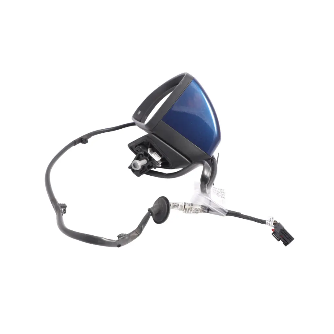 Audi TT FV Wing Mirror Door Left N/S Scuba Blue - X5Q - SKU RHD-8S2857409C-SCB - Part number 8S2857409C