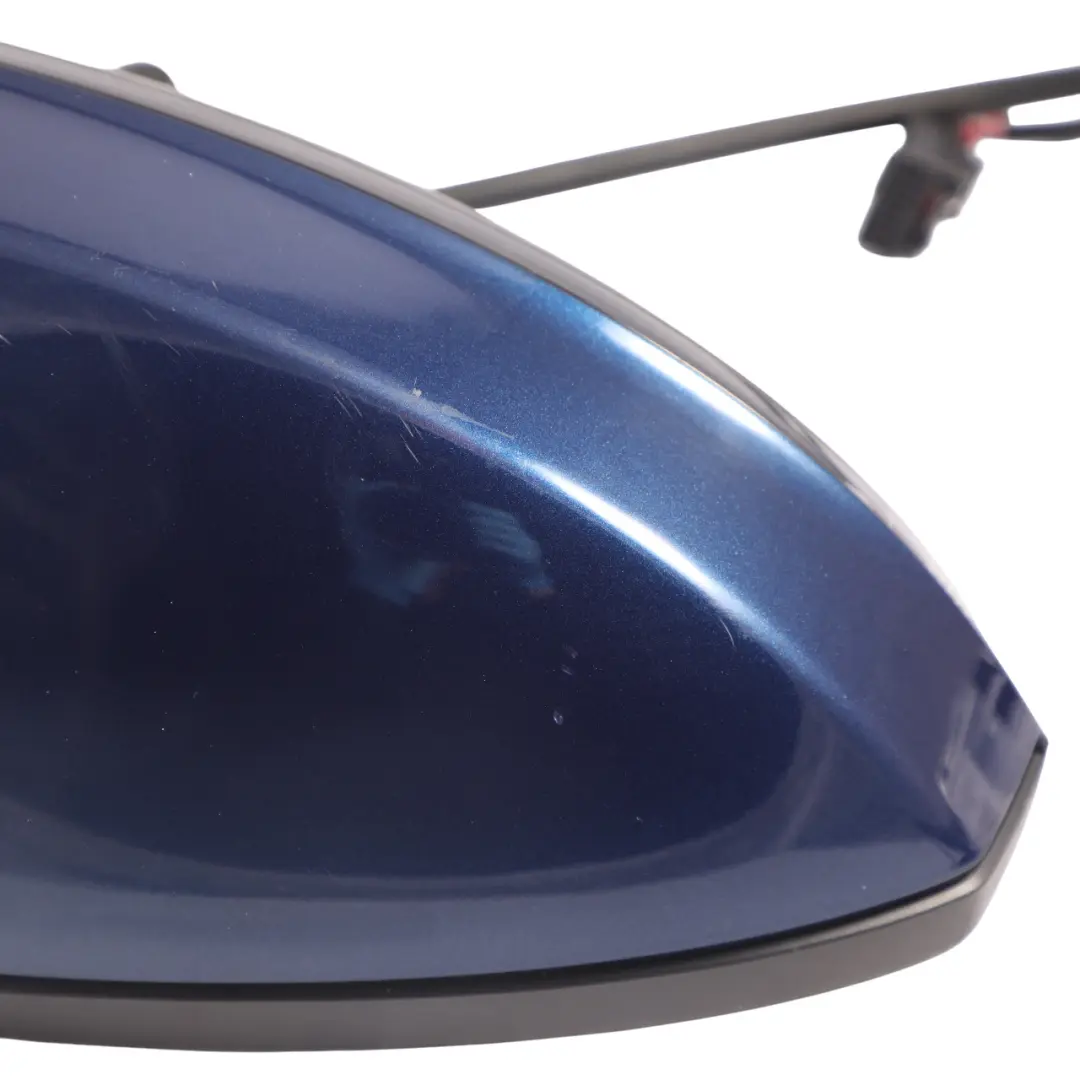 Wing Mirror Door Right O/S Scuba Blue - X5Q to Audi TT FV with Part number 8S2857410C Audi TT FV Wing Mirror Door Right O/S Scuba Blue - X5Q - SKU RHD-8S2857410C-SCB - Part number 8S2857410C