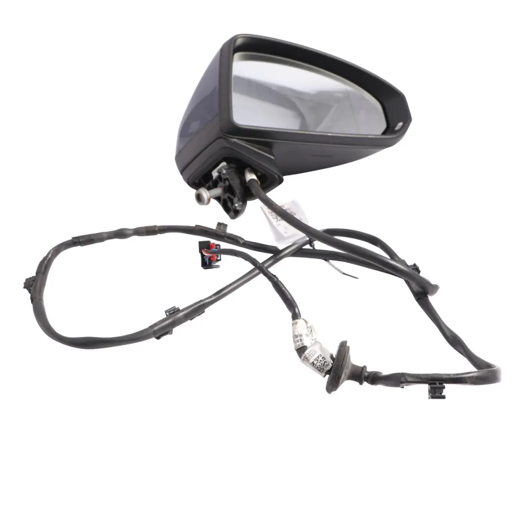 Wing Mirror Door Right O/S Scuba Blue - X5Q to Audi TT FV with Part number 8S2857410C Audi TT FV Wing Mirror Door Right O/S Scuba Blue - X5Q - SKU RHD-8S2857410C-SCB - Part number 8S2857410C