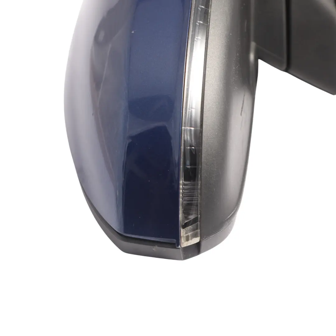 Audi TT FV Wing Mirror Door Right O/S Scuba Blue - X5Q - SKU RHD-8S2857410C-SCB - Part number 8S2857410C