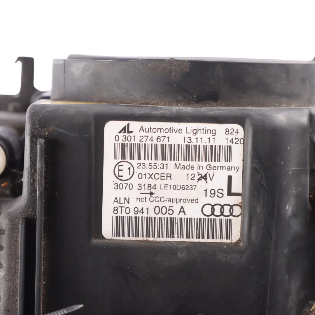 Front Headlight Headlamp Xenon Left N/S to Audi A5 8T with Part number 8T0941043A Audi A5 8T Front Headlight Headlamp Xenon Left N/S - SKU RHD-8T0941043A - Part number 8T0941043A