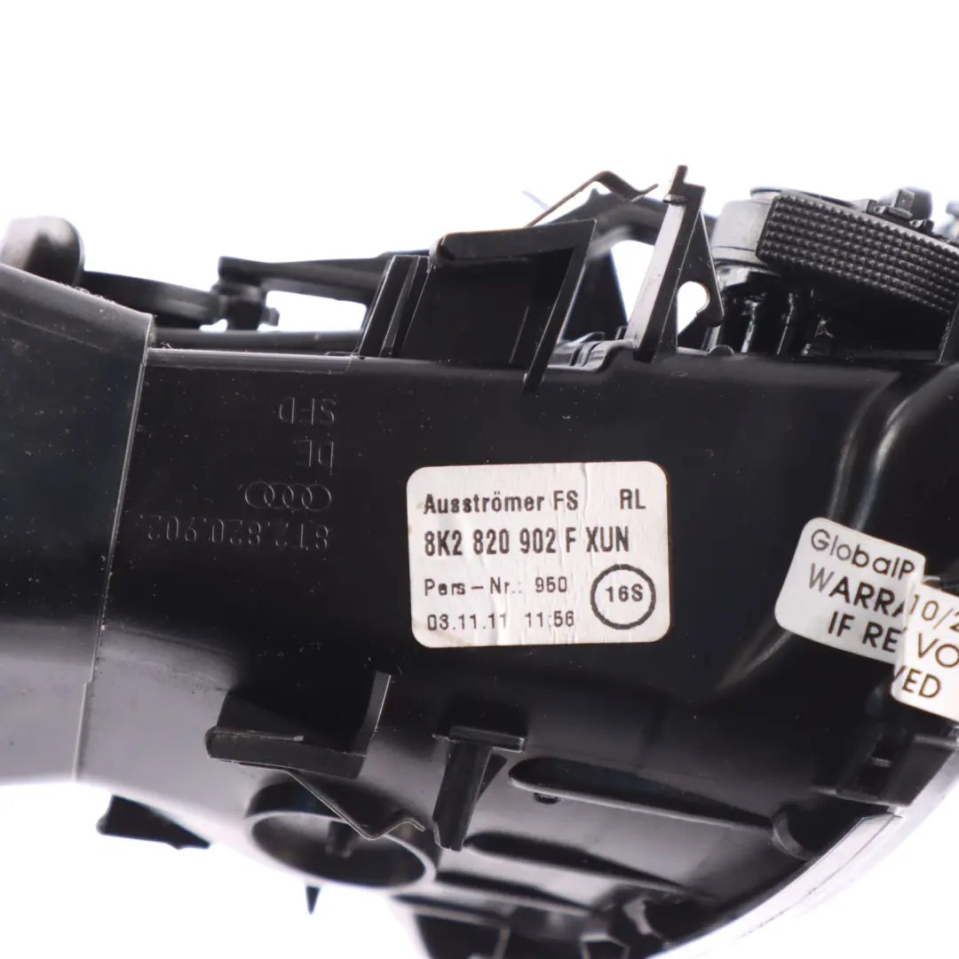 Audi A5 8T Front Dashboard Air Vent Nozzle Grille Right O/S - SKU RHD-8T2820902F - Part number 8T2820902F