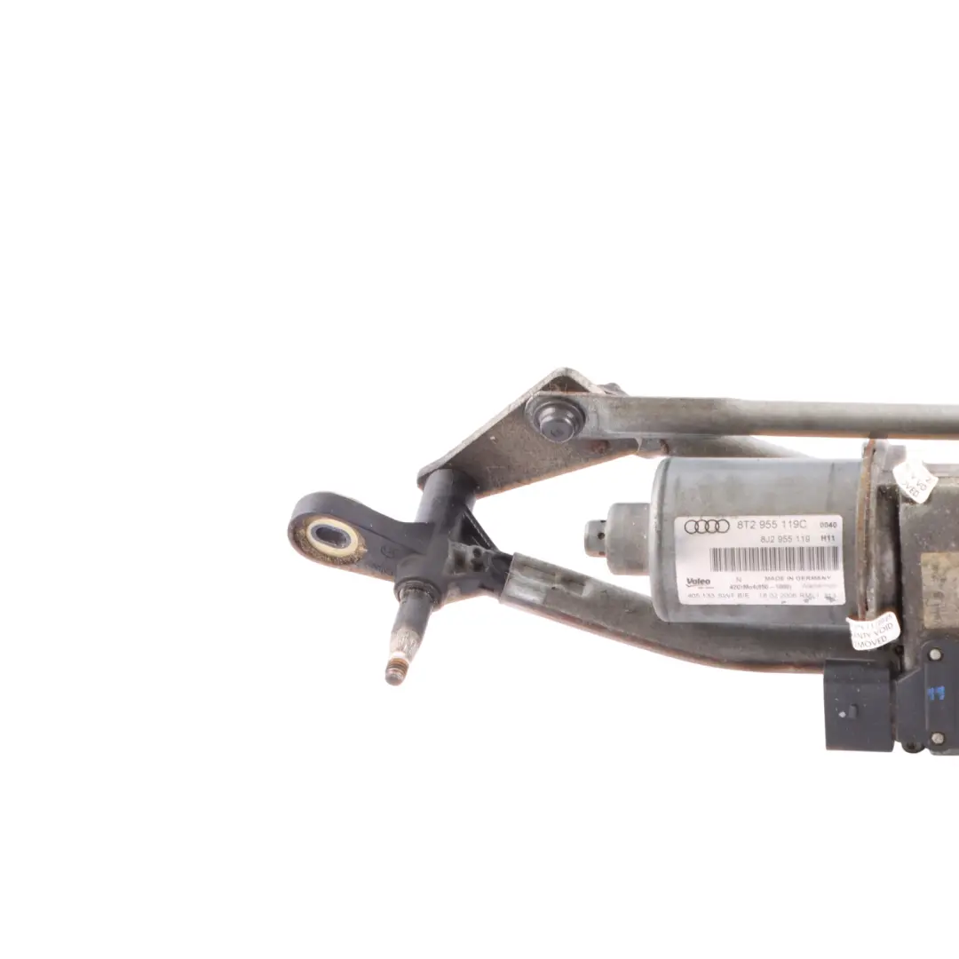 Front Windscreen Wiper Motor Linkage Mechanism to Audi A5 8T with Part number 8T2955023D Audi A5 8T Front Windscreen Wiper Motor Linkage Mechanism - SKU RHD-8T2955023D - Part number 8T2955023D