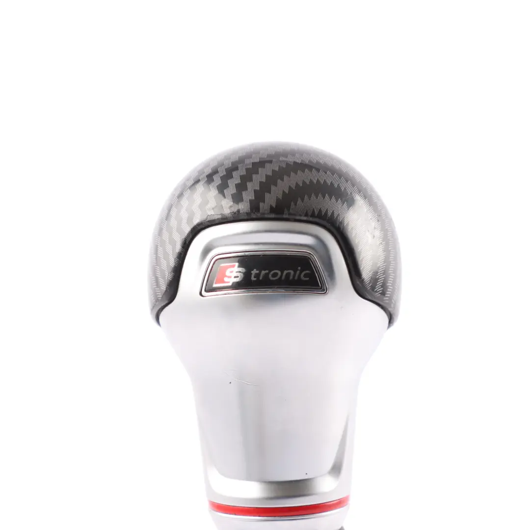 Audi S3 8V Gear Shifter Selector Knob Automatic Black S Tronic Carbon - SKU RHD-8V2713139N-1 - Part number 8V2713139N