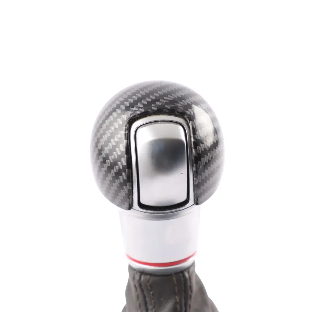 Audi S3 8V Gear Shifter Selector Knob Automatic Black S Tronic Carbon - SKU RHD-8V2713139N-1 - Part number 8V2713139N