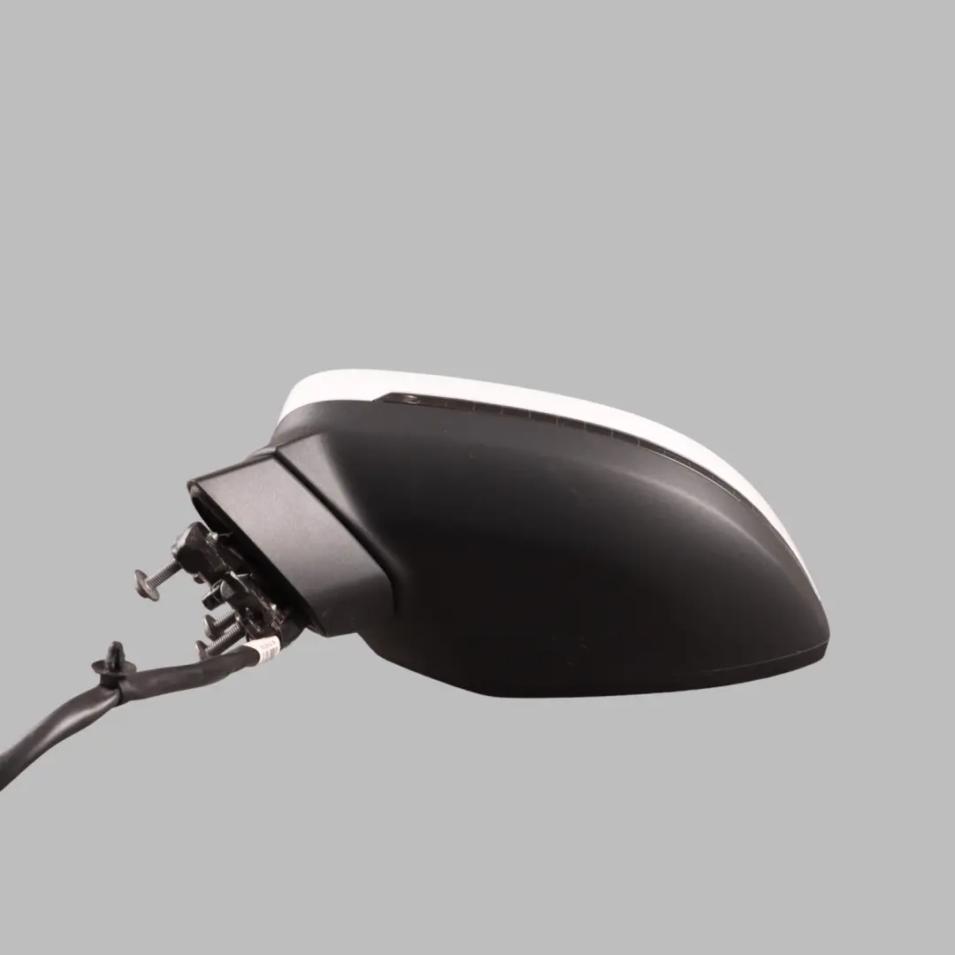 Wing Mirror Left N/S Glacier White Pearl - S9R to Audi A4 B9 Electric with Part number 8W2857409A Audi A4 B9 Electric Wing Mirror Left N/S Glacier White Pearl - S9R - SKU RHD-8W2857409A-MGW - Part number 8W2857409A