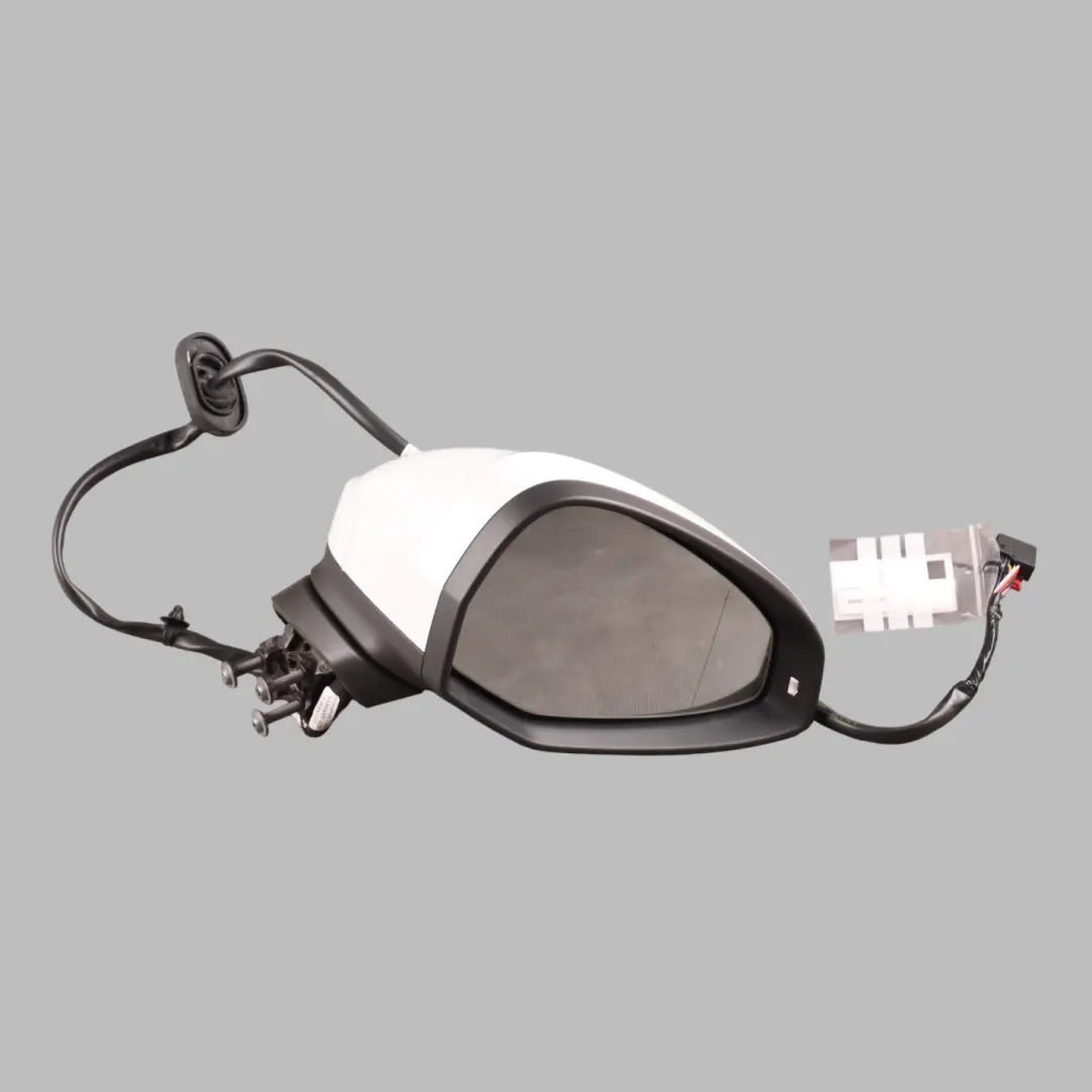 Wing Mirror Right O/S Glacier White Pearl - S9R to Audi A4 B9 Electric with Part number 8W2857410A Audi A4 B9 Electric Wing Mirror Right O/S Glacier White Pearl - S9R - SKU RHD-8W2857410A-MGW - Part number 8W2857410A