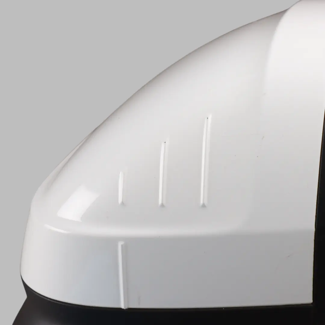 Audi A4 B9 Electric Wing Mirror Right O/S Glacier White Pearl - S9R - SKU RHD-8W2857410A-MGW - Part number 8W2857410A