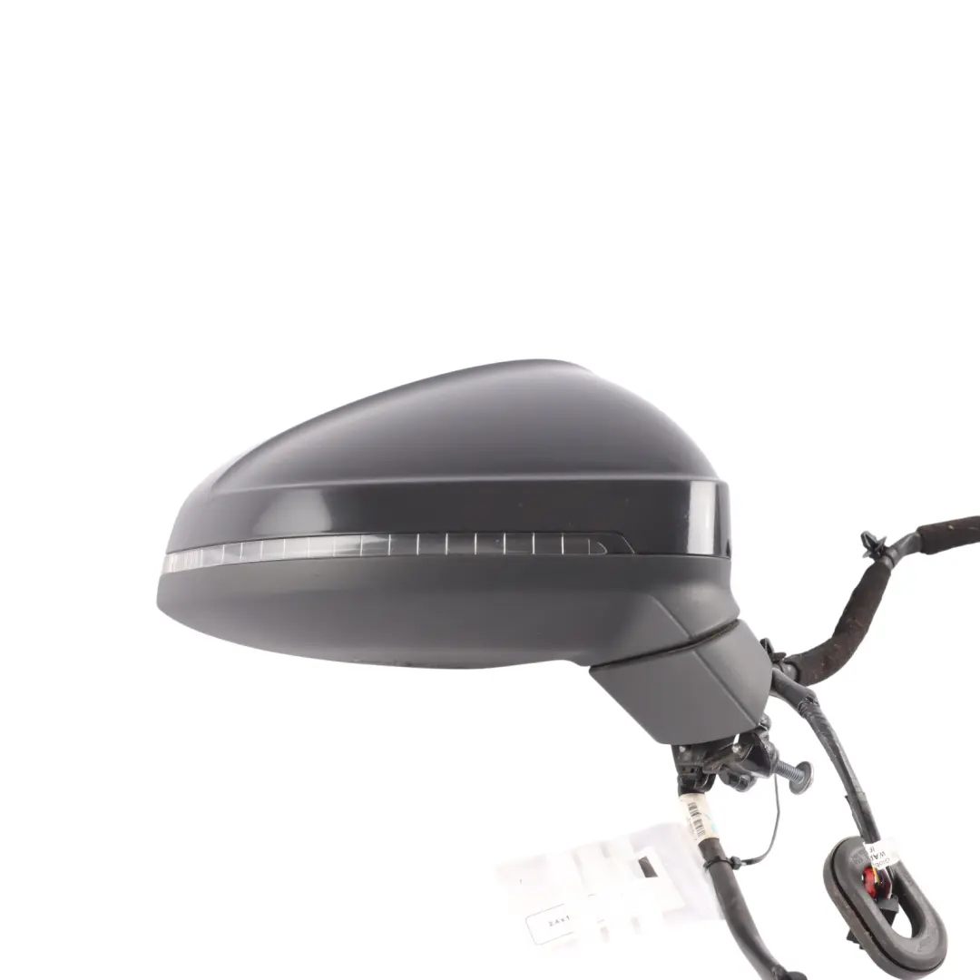 Door Wing Mirror Fold Heated Right O/S Mythical Black - Y9T to Audi A5 F5 Coupe with Part number 8W6857410AK Audi A5 F5 Coupe Door Wing Mirror Fold Heated Right O/S Mythical Black - Y9T - SKU RHD-8W6857410AK-MYB1 - Part number 8W6857410AK