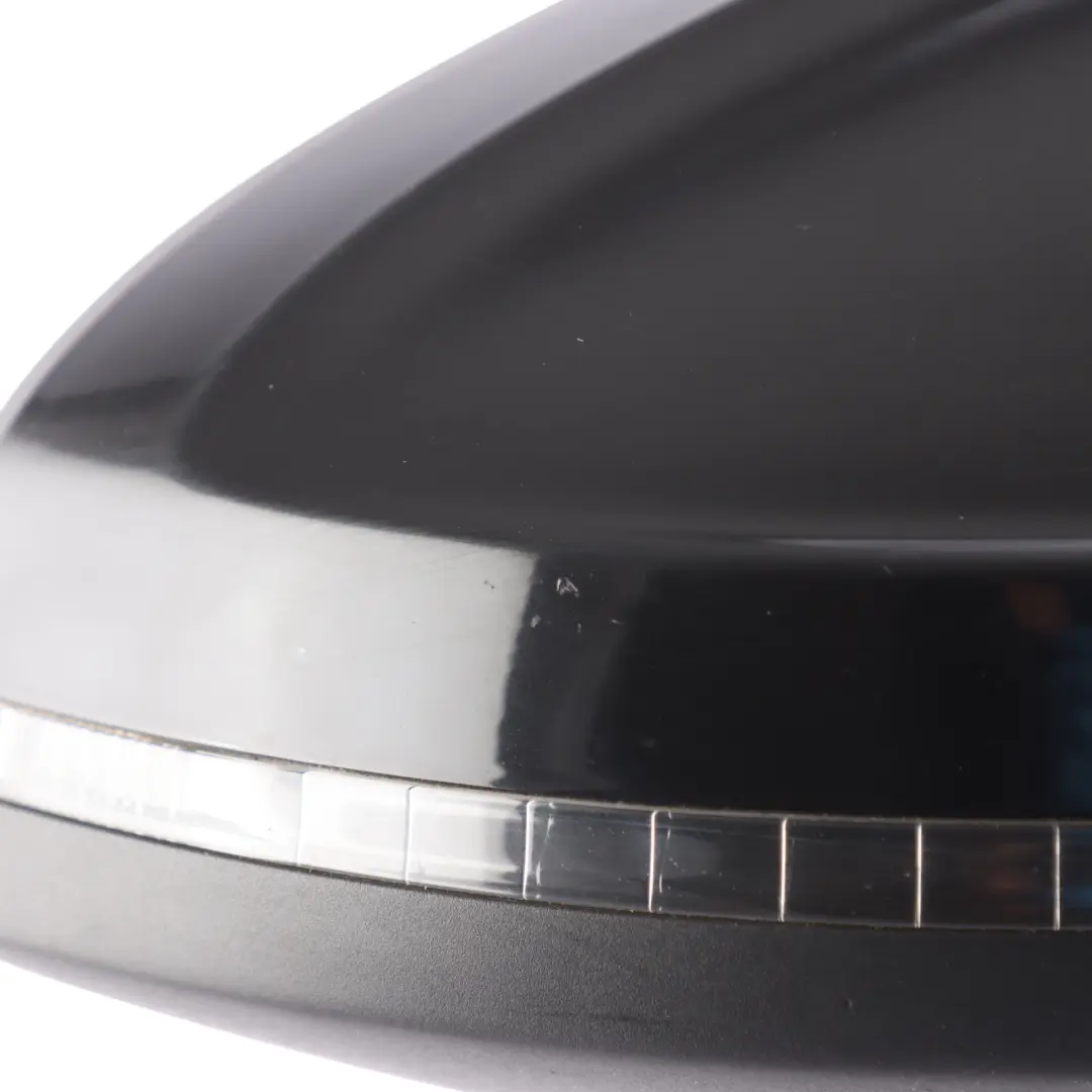 Door Wing Mirror Fold Heated Right O/S Mythical Black - Y9T to Audi A5 F5 Coupe with Part number 8W6857410AK Audi A5 F5 Coupe Door Wing Mirror Fold Heated Right O/S Mythical Black - Y9T - SKU RHD-8W6857410AK-MYB1 - Part number 8W6857410AK