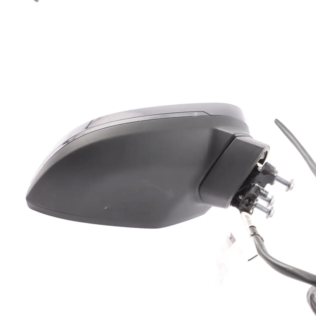Door Wing Mirror Fold Heated Right O/S Mythical Black - Y9T to Audi A5 F5 Coupe with Part number 8W6857410AK Audi A5 F5 Coupe Door Wing Mirror Fold Heated Right O/S Mythical Black - Y9T - SKU RHD-8W6857410AK-MYB1 - Part number 8W6857410AK