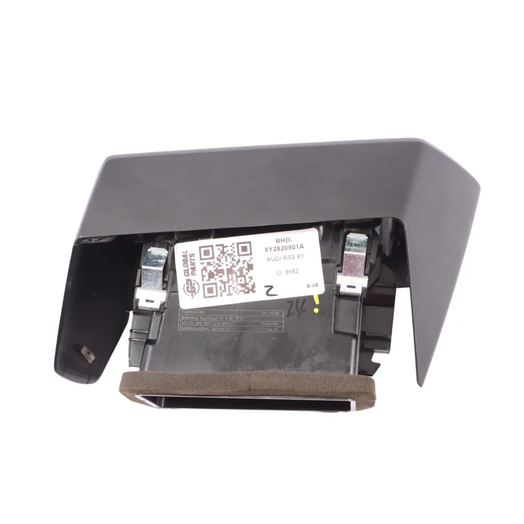 8Y Front Dashboard Air Vent Grille Panel Left N/S to Audi A3 S3 with Part number 8Y2820901A Audi A3 S3 8Y Front Dashboard Air Vent Grille Panel Left N/S - SKU RHD-8Y2820901A - Part number 8Y2820901A