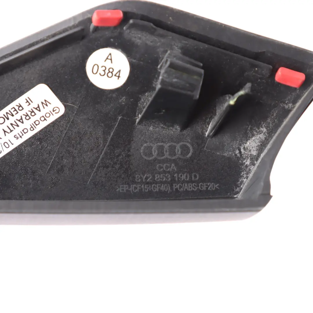 Audi A3 S3 RS3 8Y Dashboard Trim Strip Console Cover Panel Right O/S - SKU RHD-8Y2853190D - Part number 8Y2853190D