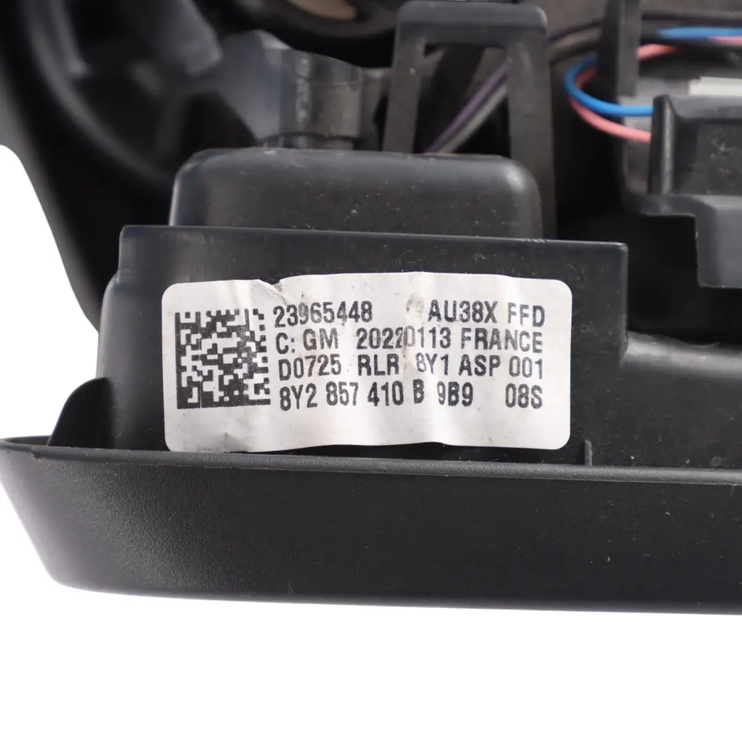 Audi A3 S3 RS3 8Y Wing Mirror Power Fold Memory Front Right O/S Black - SKU RHD-8Y2857410B - Part number 8Y2857410B